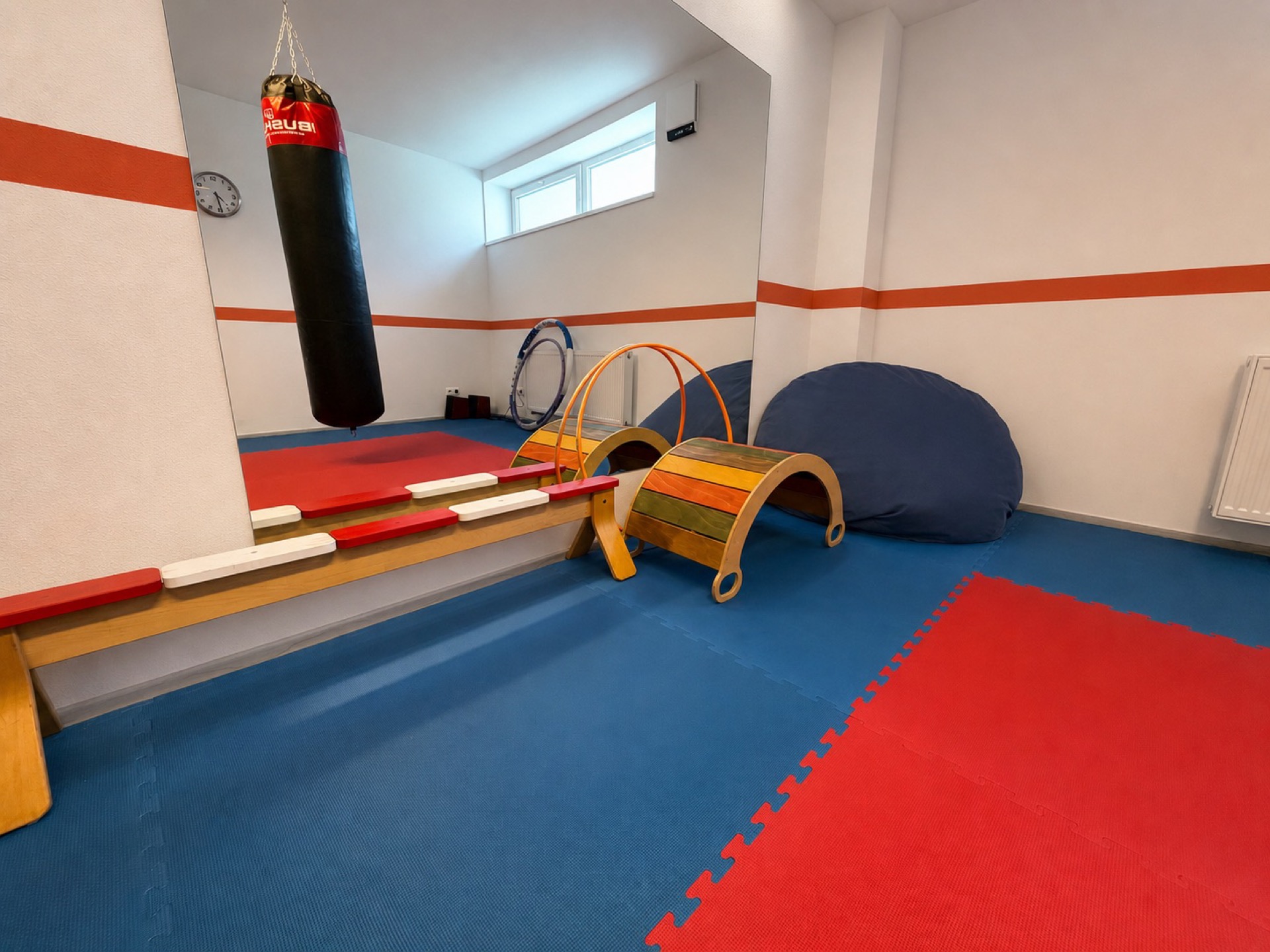 Detský kútik BiboGym – tatami, preliezačky